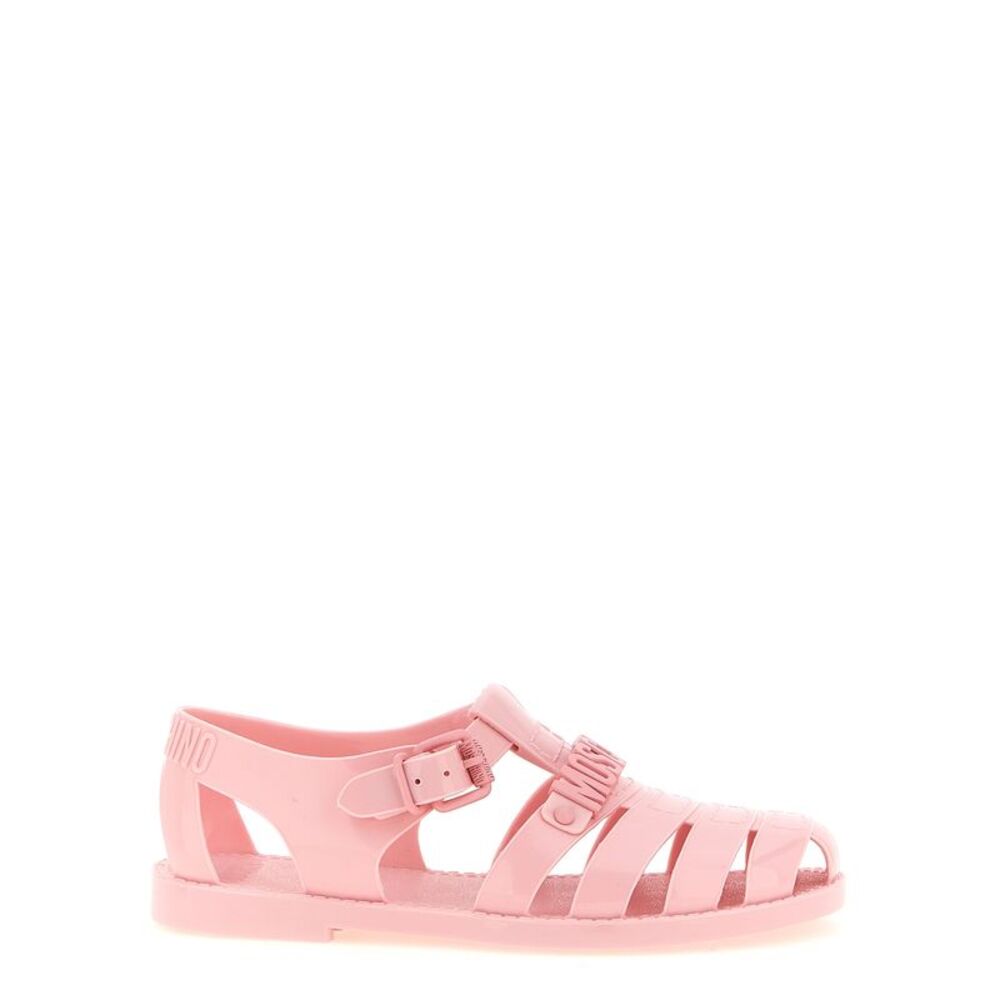 Moschino Multicolor Pvc Flat Women's Sandals
